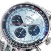 紳士ブライトリングスーパーコピー時計 ナビタイマー1 B01 クロノグラフ 41 AB0139241C2A1 アイスブルー (3)