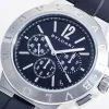 ブルガリ コピー時計ブランド ディアゴノ 自動巻き DG41BSVDCH ブラック (2)