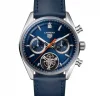TAG Heuer 贈り物に最適 カレラ クロノグラフ トゥールビヨンCBS5010.FC6543 (1)