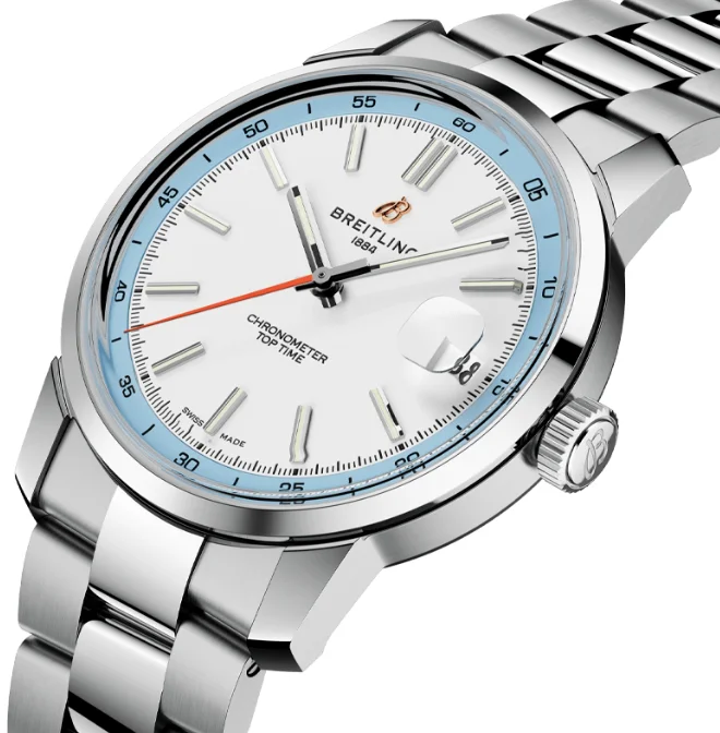 ブライトリングブランド時計 自動巻き トップタイム B31 AB3113281A1A1[1]
