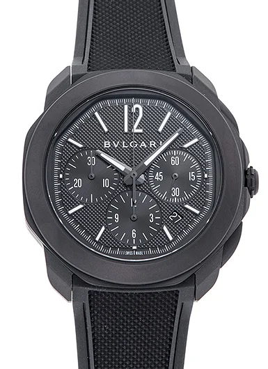 新品 ブルガリコピーN級品 オクト ローマ クロノグラフ ブラック 103932 [送料無料]