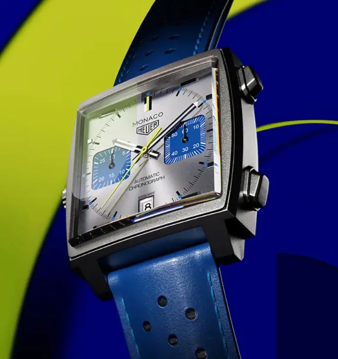 CAW218C.FC6548タグ・ホイヤーブランド時計 モナコ キャリバー11 レーシング ブルー[3]