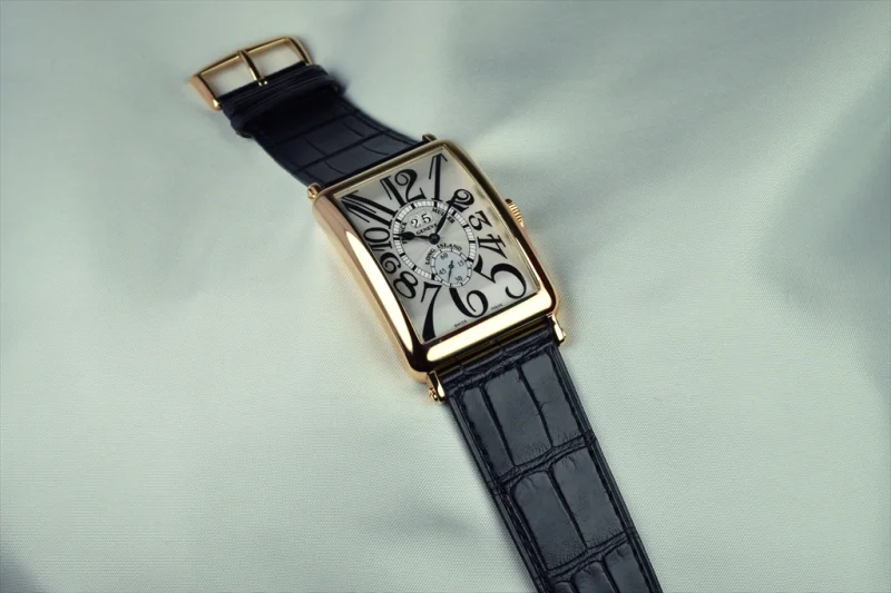 最安値フランクミュラー ロングアイランド 自動巻きグランギシェ1200S6GG 5N White[1]