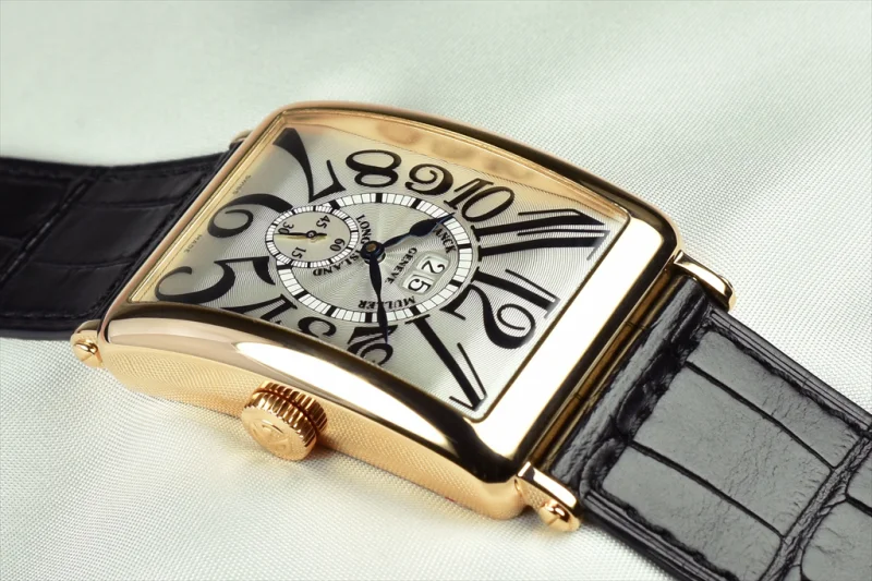 最安値フランクミュラー ロングアイランド 自動巻きグランギシェ1200S6GG 5N White[3]