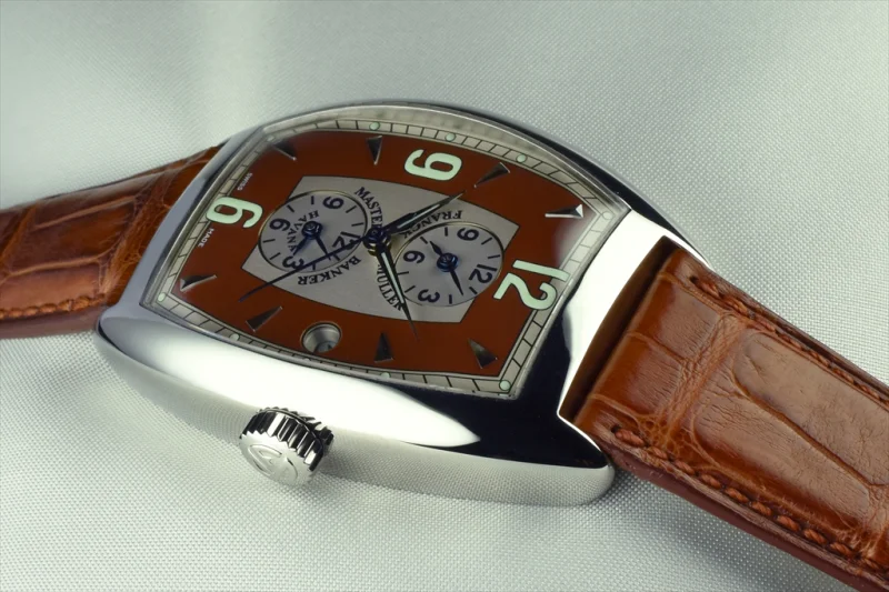 新作フランク ミュラー時計コピー 7880MBHV AC トノウ カーベックス マスターバンカー ハバナ[3]