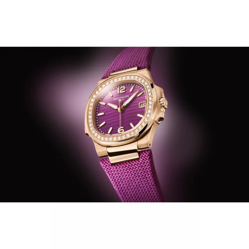 7010R-013 パテックフィリップノーチラス レディース クォーツ ローズゴールド[1]