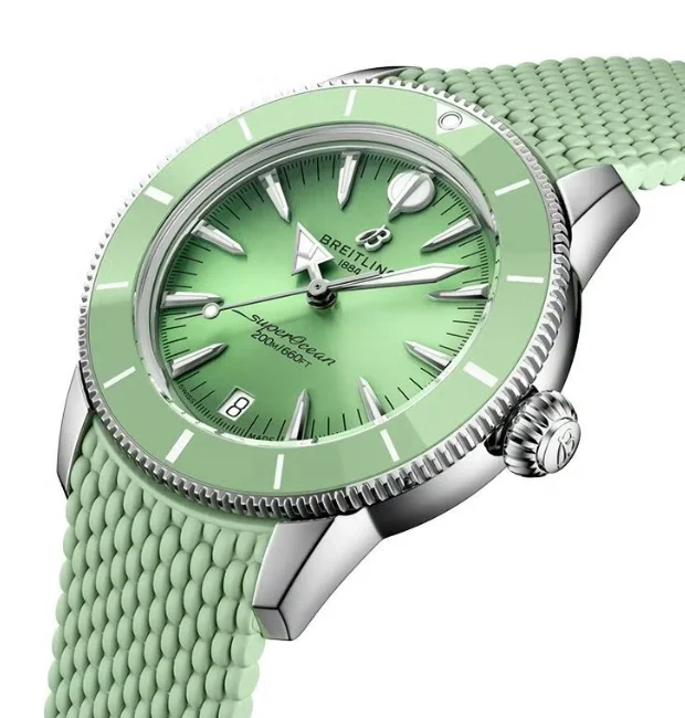 BREITLING スーパーオーシャンヘリテージ グリーン オートマチック 春夏新作 A10390361L1S1[1]