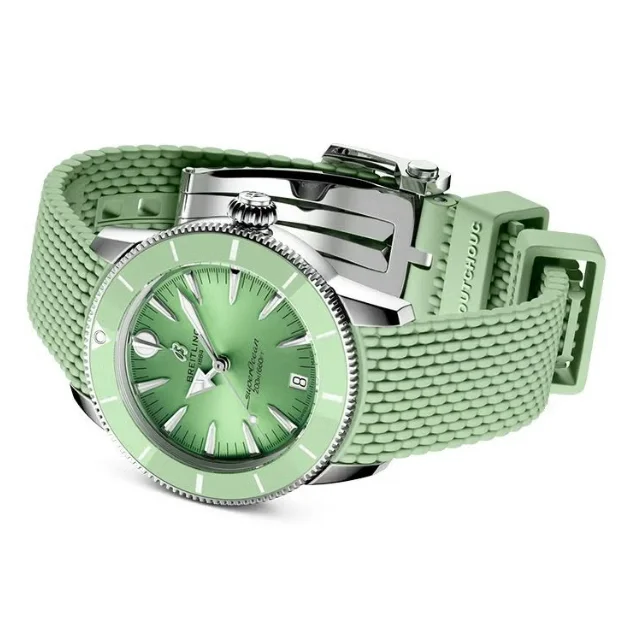 BREITLING スーパーオーシャンヘリテージ グリーン オートマチック 春夏新作 A10390361L1S1[2]