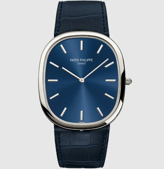 一番人気 パテック フィリップ ゴールデン・エリプス ブルー・ソレイユ5738P-001