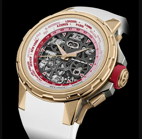 リシャールミルコピー時計激安 RM 63-02 オートマティック ワールドタイマー[2]