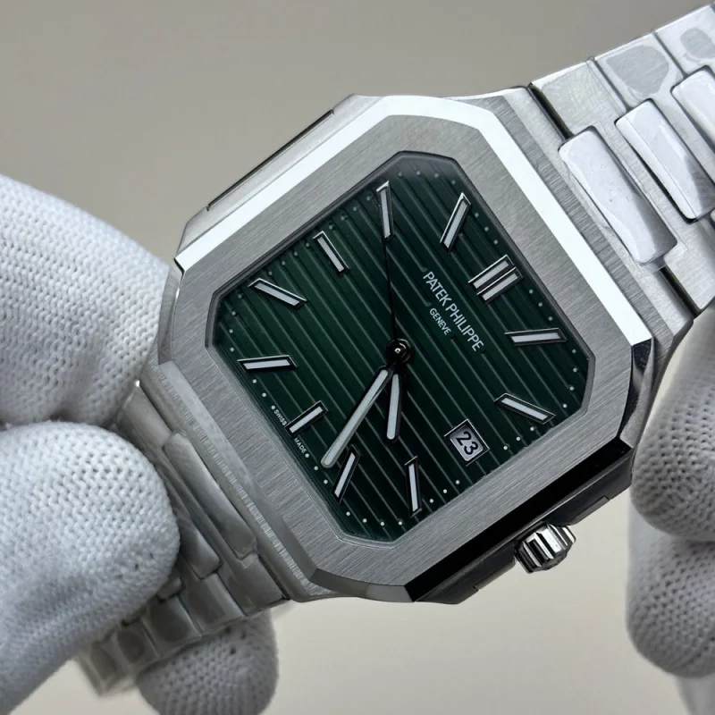 緑色 パテックフィリップ キュビタスコピー5821/1A/001 Cal.26-330 S Cムーブメント[2]