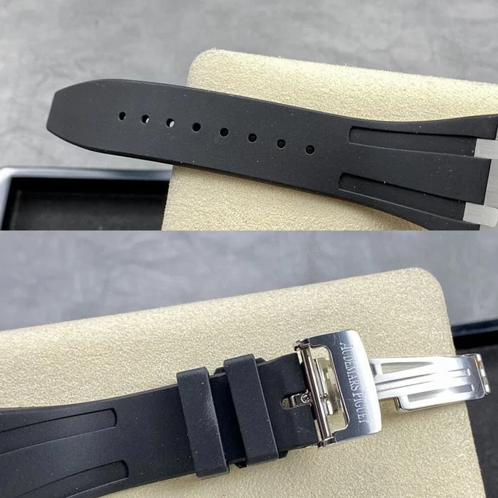 APS工場オーデマ ピゲコピー15400 ロイヤルオークラバーベルト[5]