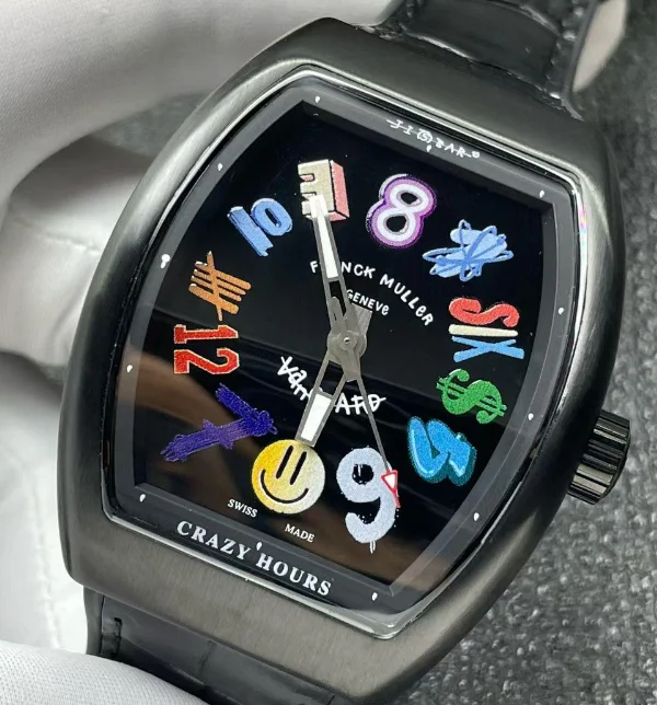 ABF工場 スーパーコピー時計フランクミュラー ポパイ ヴァンガード V45 ブラック 44mm FM800[2]