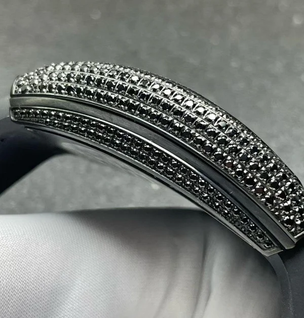 ABF工場 Franck Muller ポパイ ヴァンガード V45 ブラック ダイヤ入れ 自動巻きFM800[3]