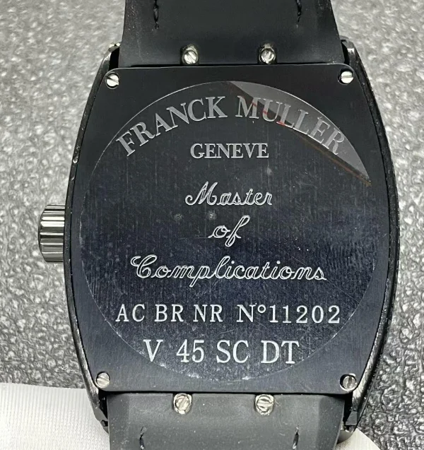 ABF工場 Franck Muller ポパイ ヴァンガード V45 ブラック ダイヤ入れ 自動巻きFM800[4]