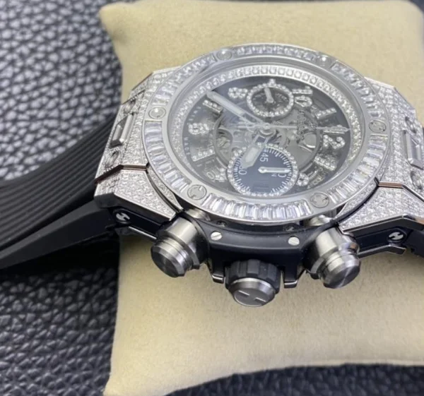 HB工場ウブロ ビッグバンチタニウム ジュエリ 44ｍｍ 1280ムーブメント421.NX.1170.RX.0904[3]