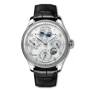 IWCアイ・ダブリューIW505701 シー ポルトギーゼ・エターナル・カレンダー 複雑なダイヤル