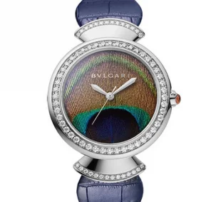 防水 ブルガリ ディーヴァ ドリーム レディース 37 mm扇型のリンク 103263