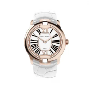 ロジェデュブイ 激安 女性用腕時計 ベルベット PINK GOLD 36MM RDDBVE0069