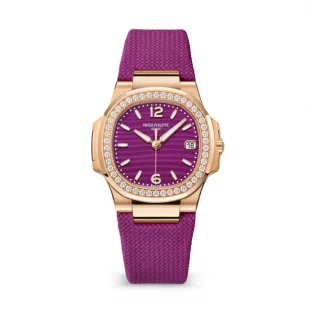 7010R-013 パテックフィリップノーチラス レディース クォーツ ローズゴールド