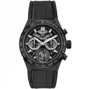 カレラ タグホイヤーコピー時計 キャリバー ホイヤー02T トゥールビヨンCAR5A90.FC6415