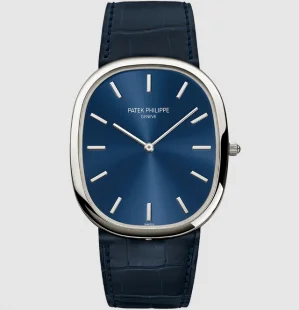 一番人気 パテック フィリップ ゴールデン・エリプス ブルー・ソレイユ5738P-001