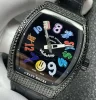 ABF工場 Franck Muller ポパイ ヴァンガード V45 ブラック ダイヤ入れ 自動巻きFM800[2]