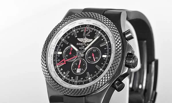 (BREITLING)腕時計ブライトリング 人気 コピー ベントレーGMT ミッドナイト?カーボン M476B19GRB