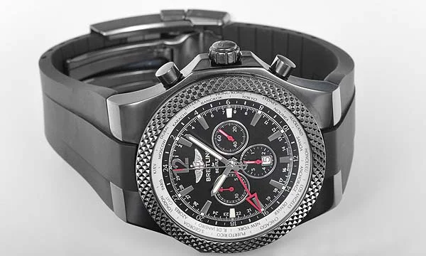 (BREITLING)腕時計ブライトリング 人気 コピー ベントレーGMT ミッドナイト?カーボン M476B19GRB