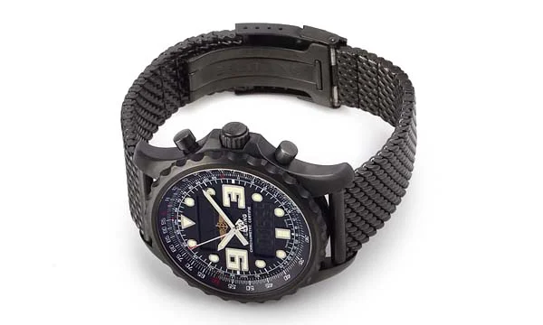 (BREITLING)ブライトリング クロノスペース 偽物 ブラックスチール A785B26ACB