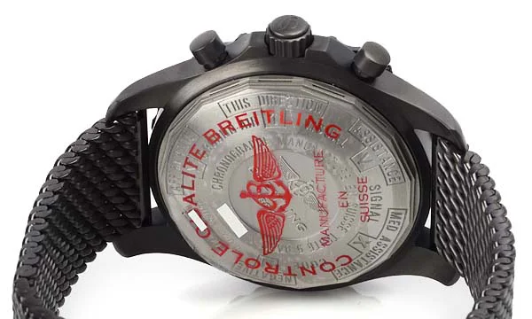 (BREITLING)ブライトリング クロノスペース 偽物 ブラックスチール A785B26ACB