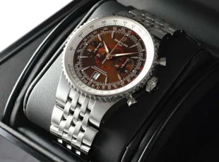 ブライトリング ナビタイマー モンブリラン レジェンド ブロンズ文字盤 A234Q48NP コピー 腕時計