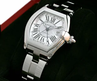 ブランド カルティエ ロードスターGMT 2タイムゾーン W62032X6 コピー 腕時計