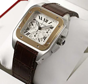 ブランド カルティエ サントス100クロノ W20091X7 コピー 腕時計