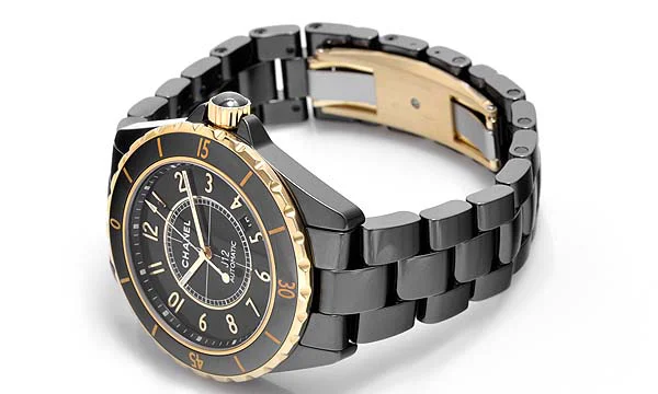 偽物CHANELシャネル時計 スーパーコピーJ12 ラミック/イエローゴールド 42 H2129