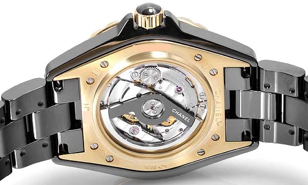 偽物CHANELシャネル時計 スーパーコピーJ12 ラミック/イエローゴールド 42 H2129