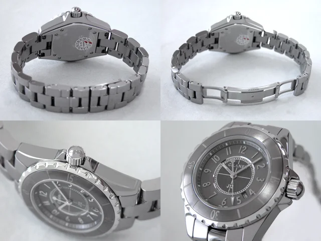 シャネル CHANEL時計 J12　クロマティック 33mm　チタンセラミック グレー H2978
