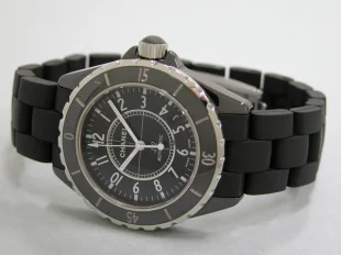 シャネル J12 38mm　ラバーブレス H0684 時計