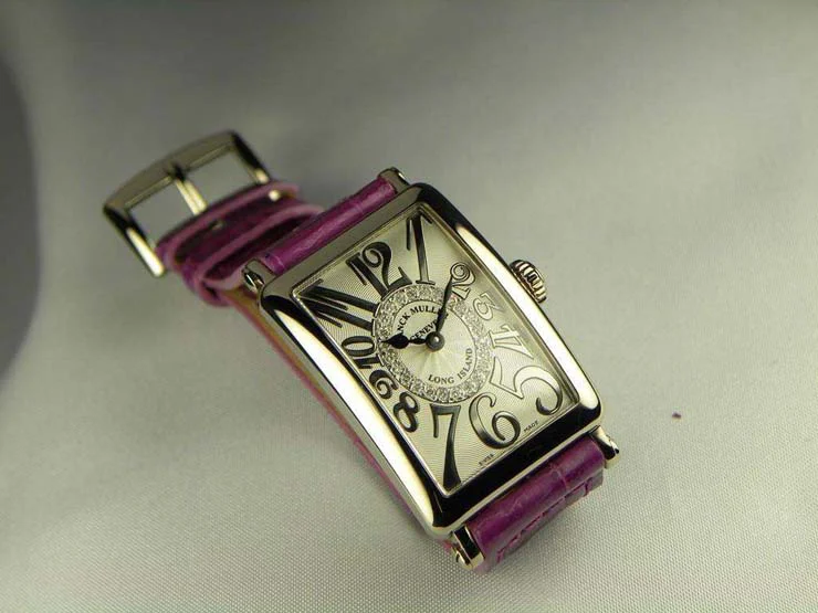 FRANCK MULLER フランクミュラー 時計 偽物 ロングアイランド レディース レリーフダイヤモンド 902QZCD1RREL