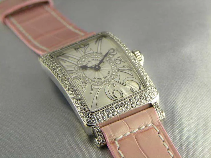 腕時計 コピー FRANCK MULLER フランクミュラー 激安 ロングアイランド 1Rダイヤモンド902QZDCD1RRELIEF