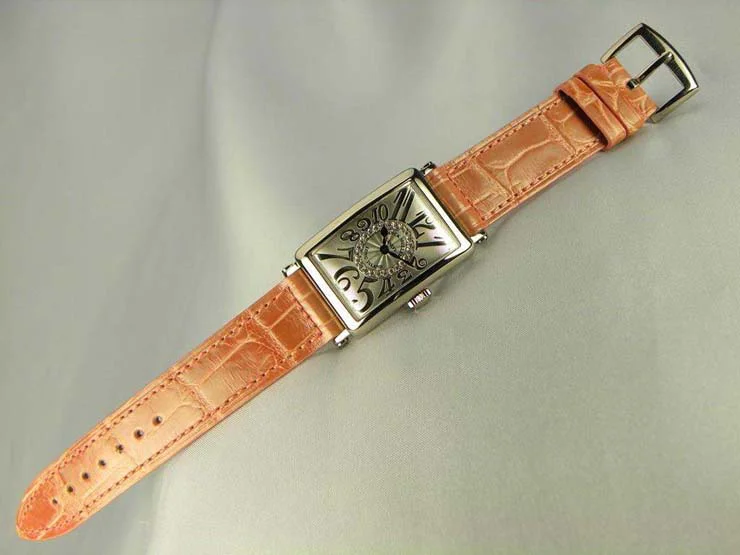 腕時計 コピー FRANCK MULLER フランクミュラー 激安 レディース ロングアイランド ダイヤモンド ダイヤル1R 902QZCD1RREL