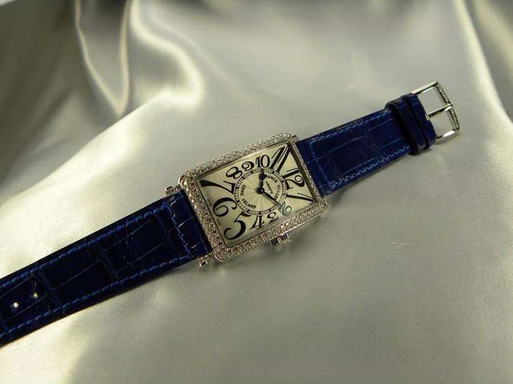 腕時計 コピー FRANCK MULLER フランクミュラー 激安 ロングアイランド レディース ダイヤモンド 952QZD