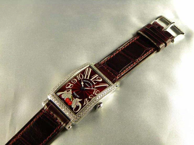 腕時計 コピー FRANCK MULLER フランクミュラー 激安 ロングアイランド サクラ ボルドー 902QZDSAKURA