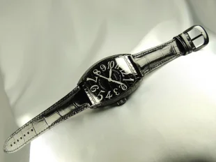 フランクミュラー クロコ　鏡面 8880SCBLKCRO AC Black スーパーコピー 時計