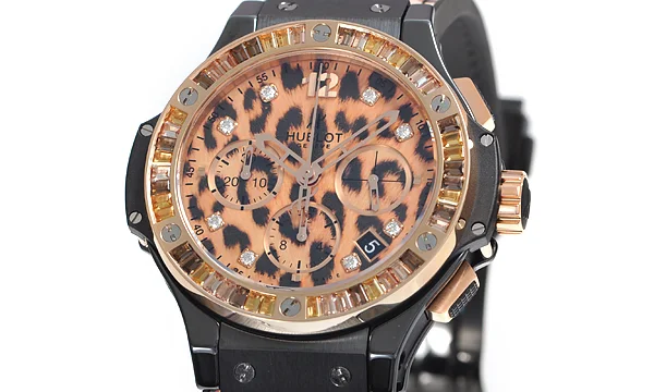 (HUBLOT)ウブロ ブランドコピー ビッグバン セラミックレオパード 341.CP.7610.NR.1976