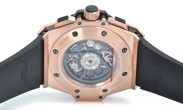 (HUBLOT)ウブロ ブランドコピー キングパワー ウニコ キングゴールド パヴェ 701.OX.0180.RX.1704