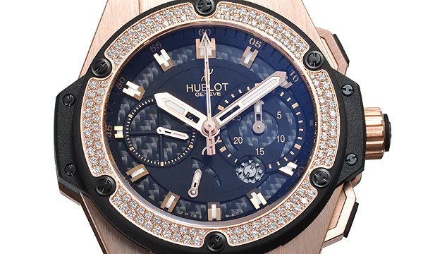 (HUBLOT)ウブロ ブランドコピー キングパワー パワーリザーブ キングゴールド ダイヤモンド 709.OX.1780.RX.1104