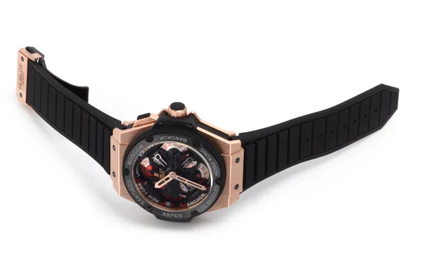 (HUBLOT)ウブロ コピー時計 キングパワー ウニコ ＧＭＴ キングゴールドセラミック 771.OM.1170.RX