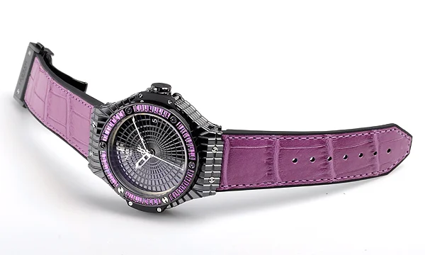 (HUBLOT)ウブロ コピー時計 ビッグバン トゥッティフルッティ パープルキャビア 346.CD.1800.LR.1905