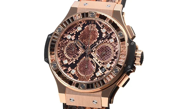 (HUBLOT)ウブロ コピー時計 ビッグバン ボアゴールドブラウン 341.PX.7918.PR.1979